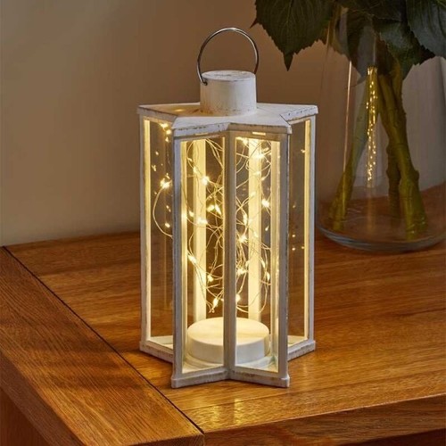 Rustic starlight lantern light - lantern,