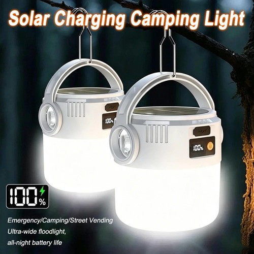 Led solar camping - camping, light