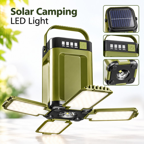 Solar camping lantern - solar,