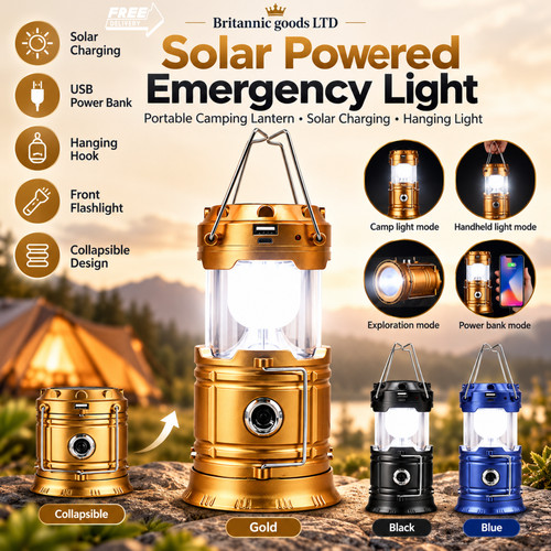 Solar powered led camping - solar,