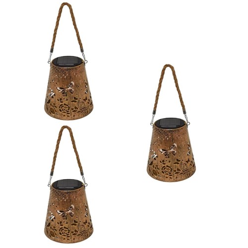 3pcs iron solar hanging - iron,