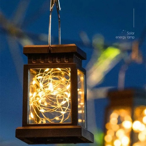 Solar powered led - powered, lantern