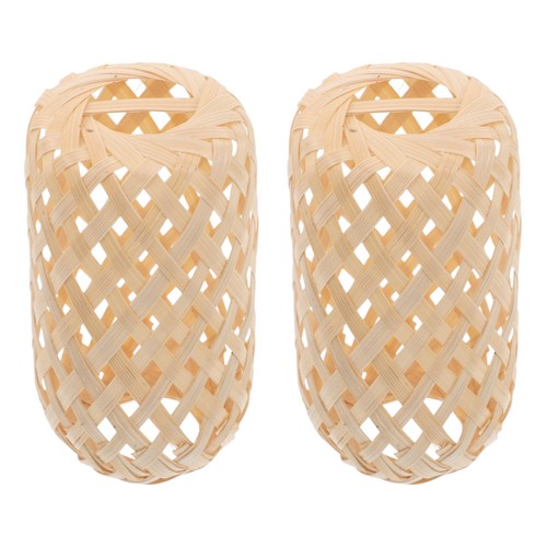 Handcrafted beige bamboo - handcrafted,