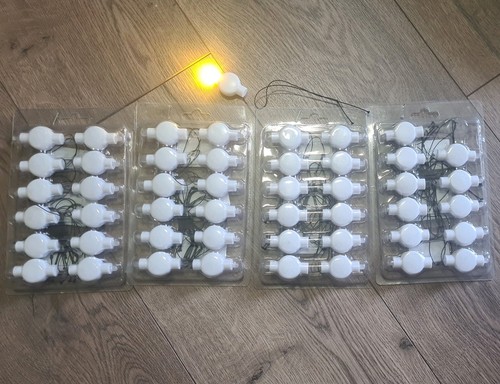 Warm white lantern lights - 48,