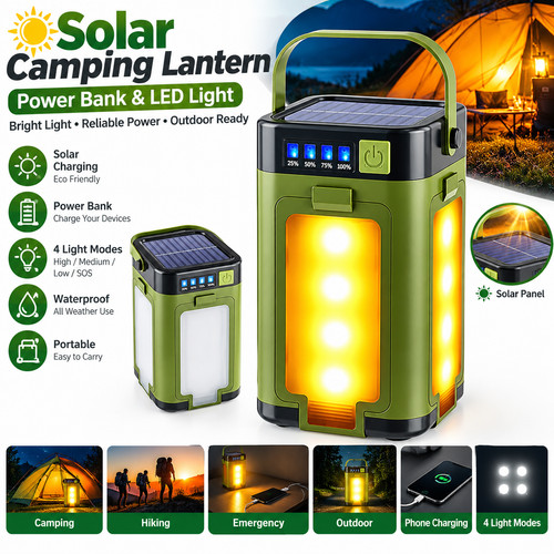 Portable camping lantern - camping,