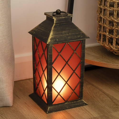 Bronze led flame effect - led,