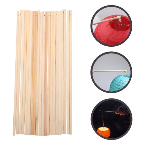 Wood lantern sticks 100pcs - wood,
