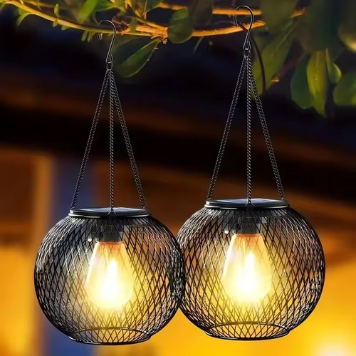 Solar powered led hanging - powered,