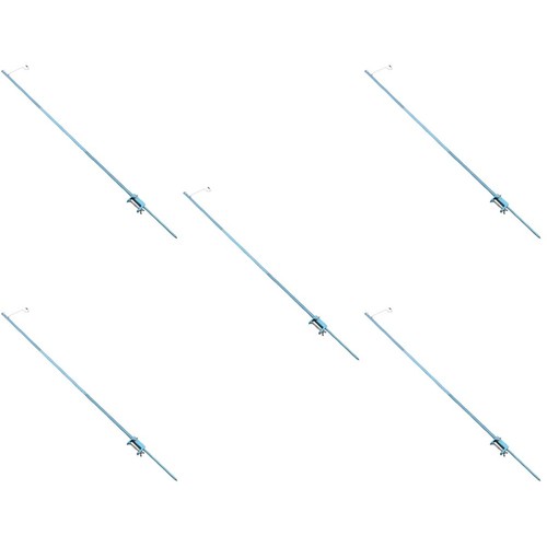 Blue aluminum outdoor light - blue,